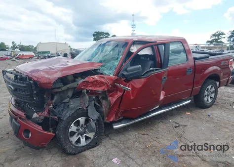 2014 Ford F-150 Stx z USA, uszkodzony, nr VIN 1FTFW1EFXEKE51699